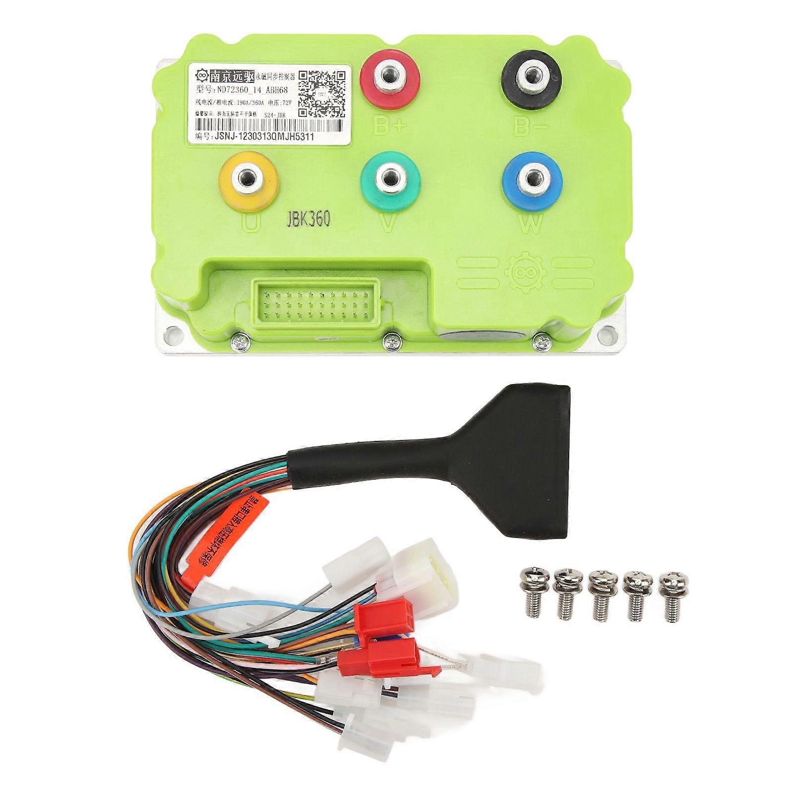 190A 360A ND72360 BLDC Programmable Motor Controller Brushless DC Speed Control for QSmotor High Power Electric Motorcycle