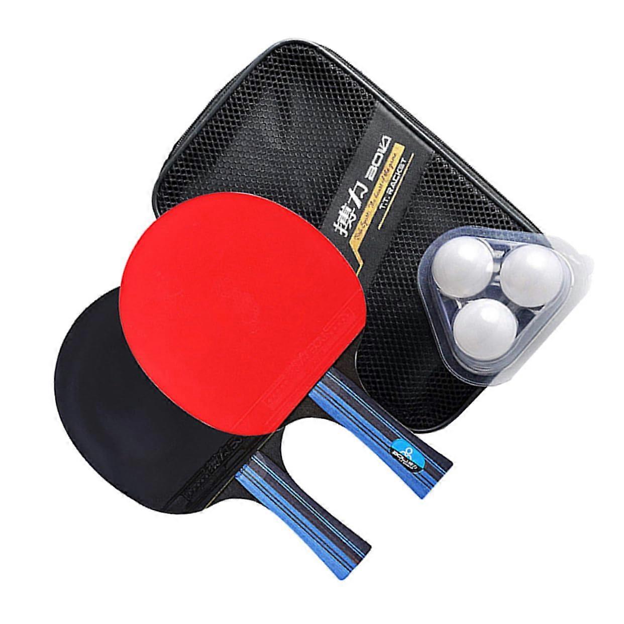 Pingpong Racket Kids Table Tennis Paddle Set, DoubleSided Speed Racket, Paddles For Boys And Girls