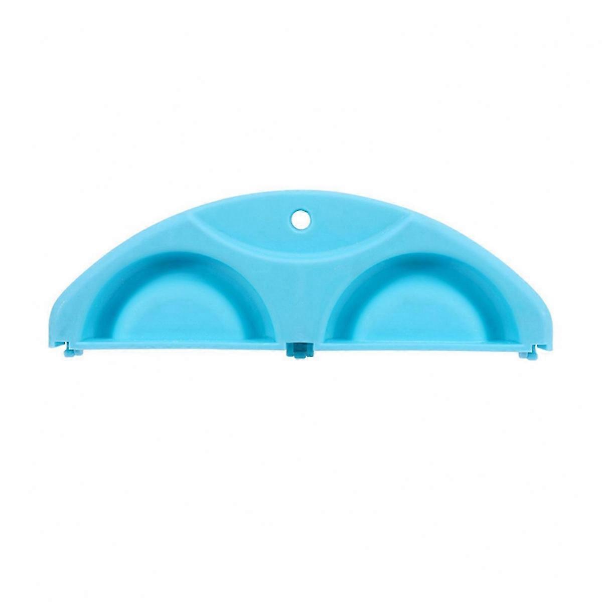 Dumpling Tool Quick Production Anti-deform Plastic 2 Grid Dumpling Mold for Home
