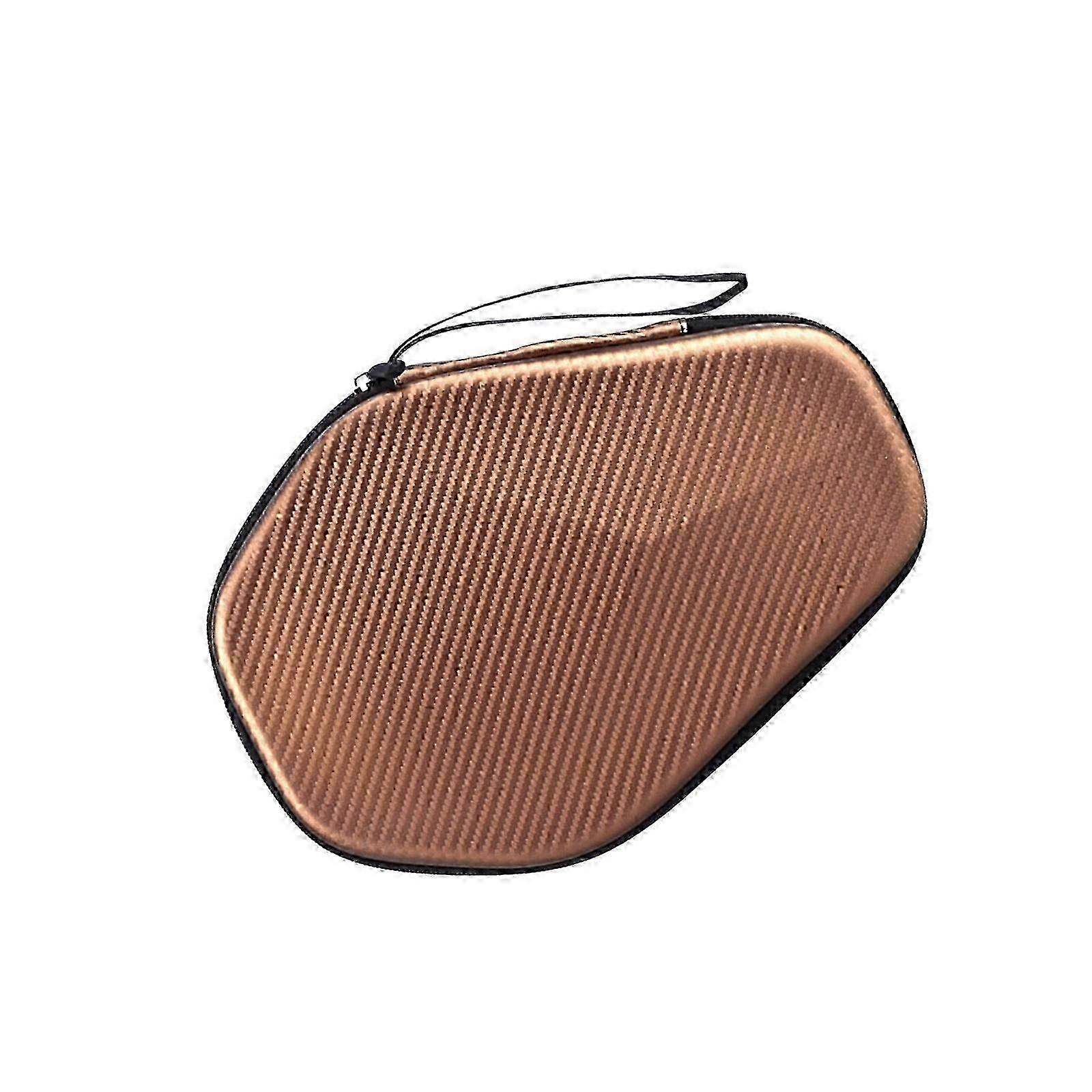 Wear Resistant Table Tennis Paddle Case Table Tennis Racket Bag Waterproof-color: Khaki