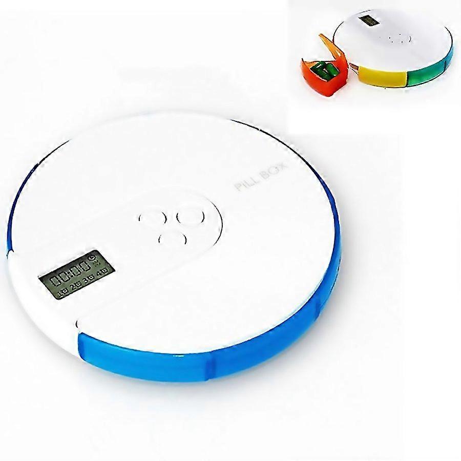 For One Week Portable Timing Smart Pill Boxes Elder Reminding Electronic Medicine Box