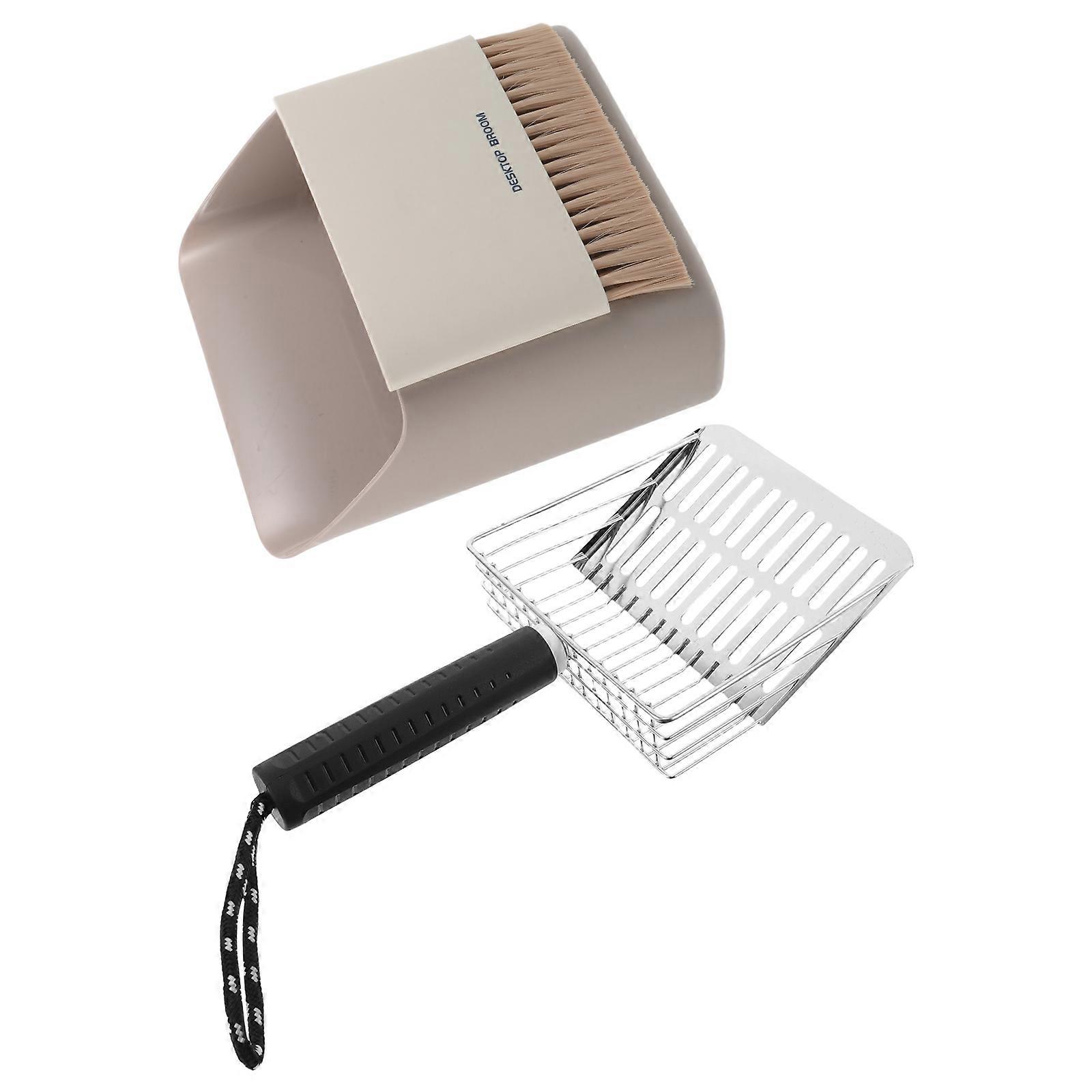 Heavy Duty Cat Litter Scoop with Holder for Easy Waste Cleaning