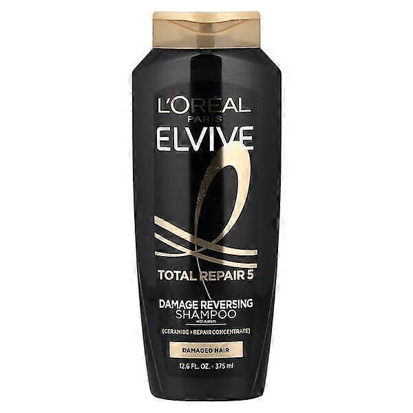 L'OrÃÂÃÂÃÂÃÂÃÂÃÂÃÂÃÂ©al, Elvive, Total Repair 5, Damage Reversing Shampoo, Damaged Hair, 12.6 fl oz (375 ml)
