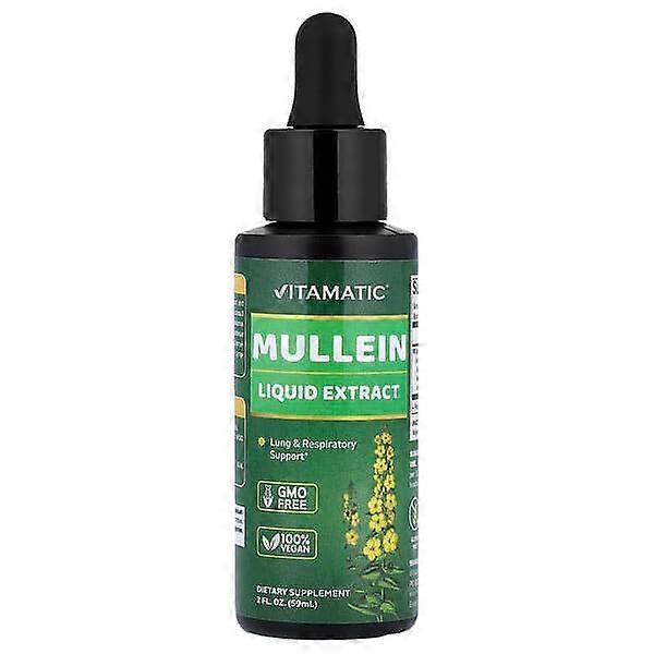 Vitamatic, Mullein Liquid Extract, 2 fl oz (59 ml)