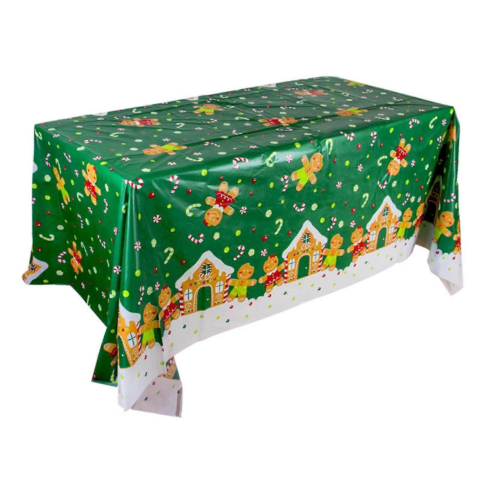 Halloween Rectangular Tablecover Themed Cartoon Printed Rectangular Table Topper For Festival Decoration Table Cover