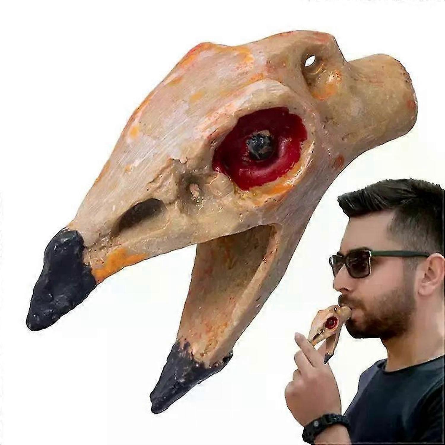 Spooky Aztec Death Whistle Loud Screaming Bone-Chilling Sounding Whistles for Party Noise Prop Toys