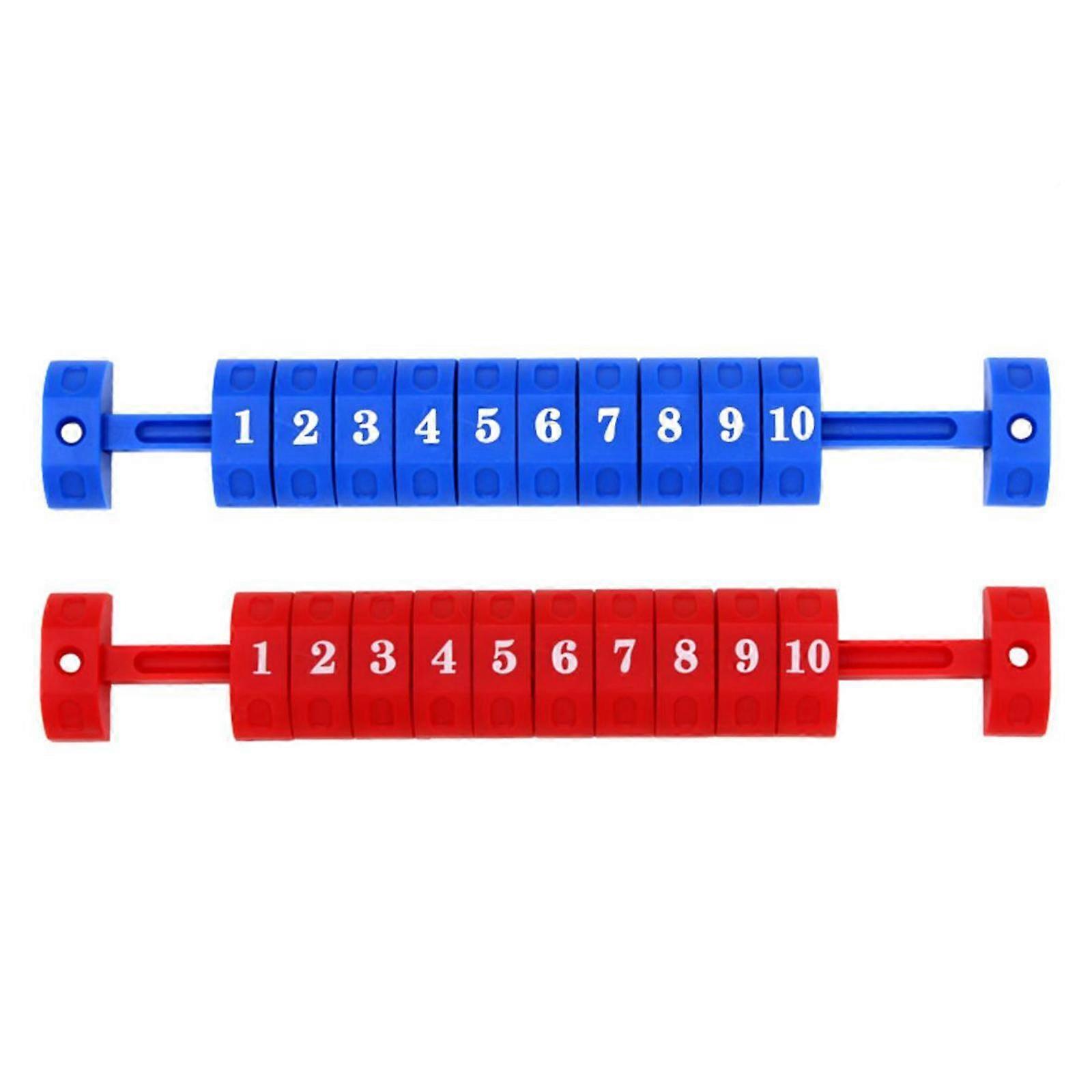 2x Universal Foosball Scoreboard Counters for Scorekeeping Replacement