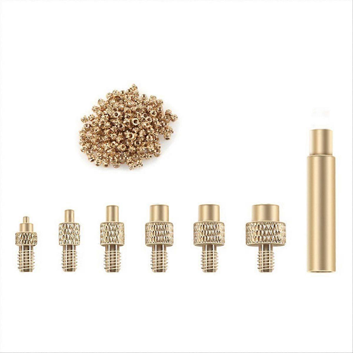 Heat Insert Nut Iron Tip M2-M8 with Nut for 3D Printer Soldering Iron