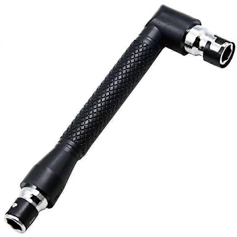 Mini Screwdriver and Bit Set,L-Shaped Extension Handle Double Head Hex Socket Wrench Screwdriver Flat Torx Screwdriver Bits Kit