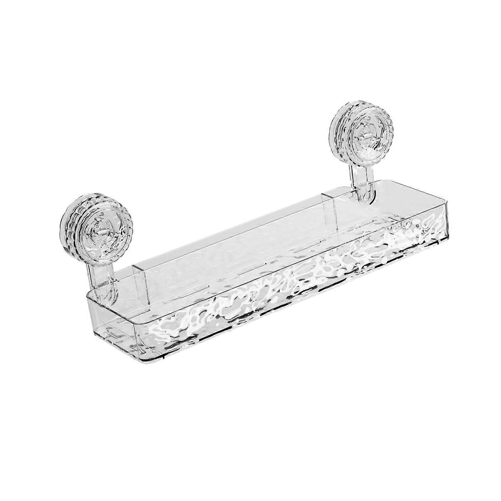 Strong Suction Bathroom Shelf SpaceSaving Easy Installation For Smooth Surfaces Organizing Toiletries