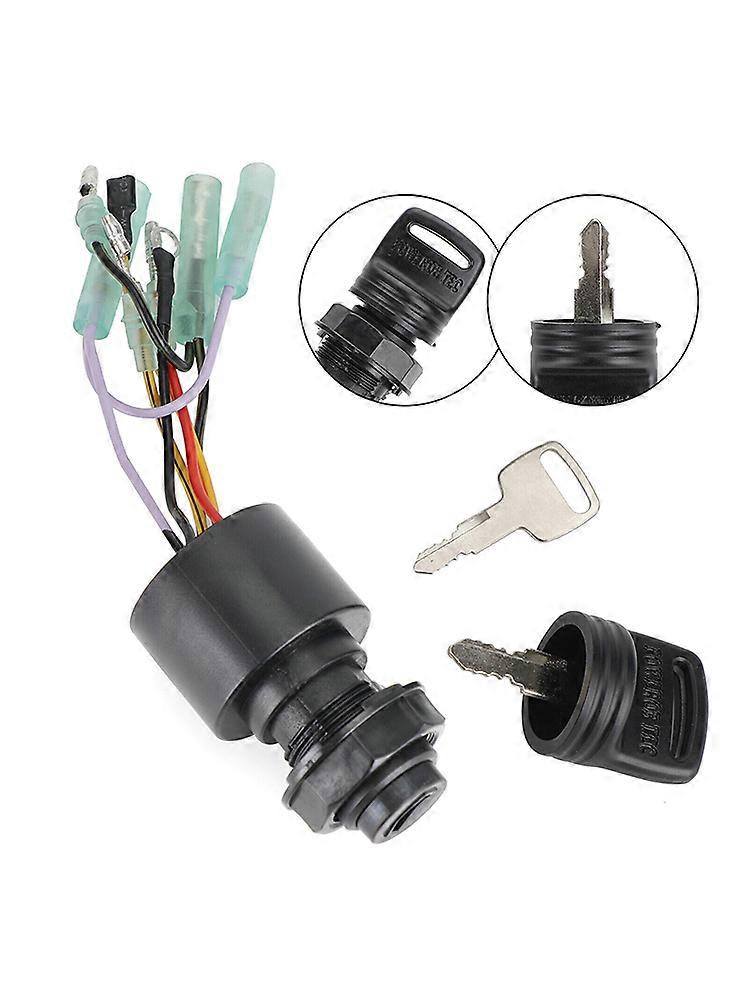 Boat Ignition Key Switch for Mercury Outboard Control Box Motor 87-17009A5