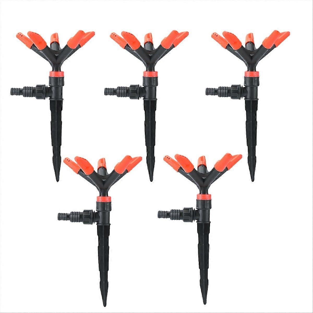 360 degree rotating nozzle automatic sprinkler for watering flowers