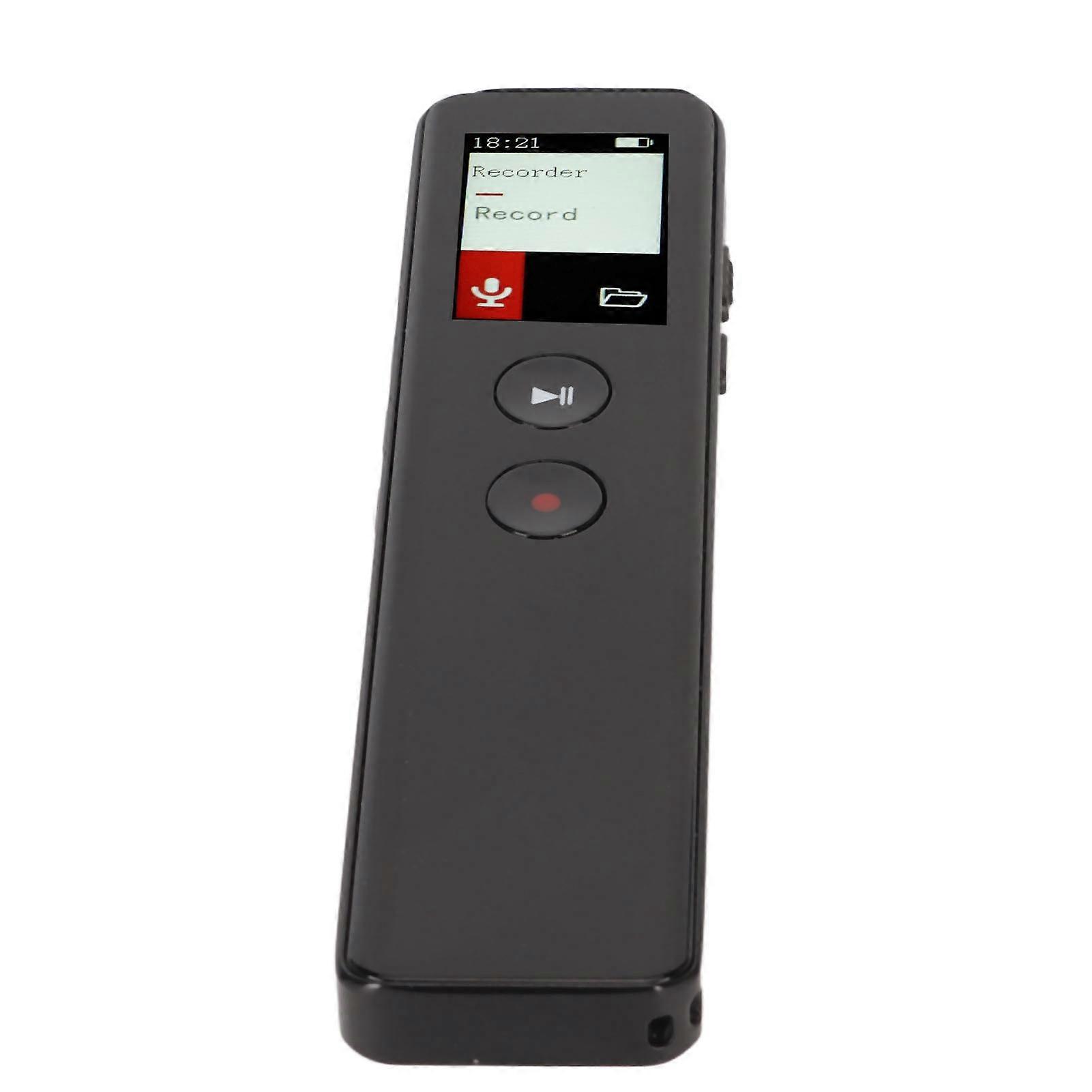 Digital Voice Recorder with Speaker Bluetooth 5.0 Intelligent Noise Reduction Voice Activated Recording Device MP3 Player 32GB 