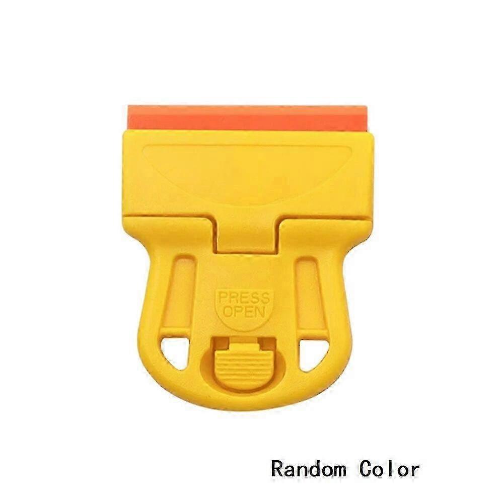 Scraper With A Blade 1-Sided Razor Painting Scraper Holder Handle Standard Glass Tinting Razor Scraper Tool Remover Cleaner