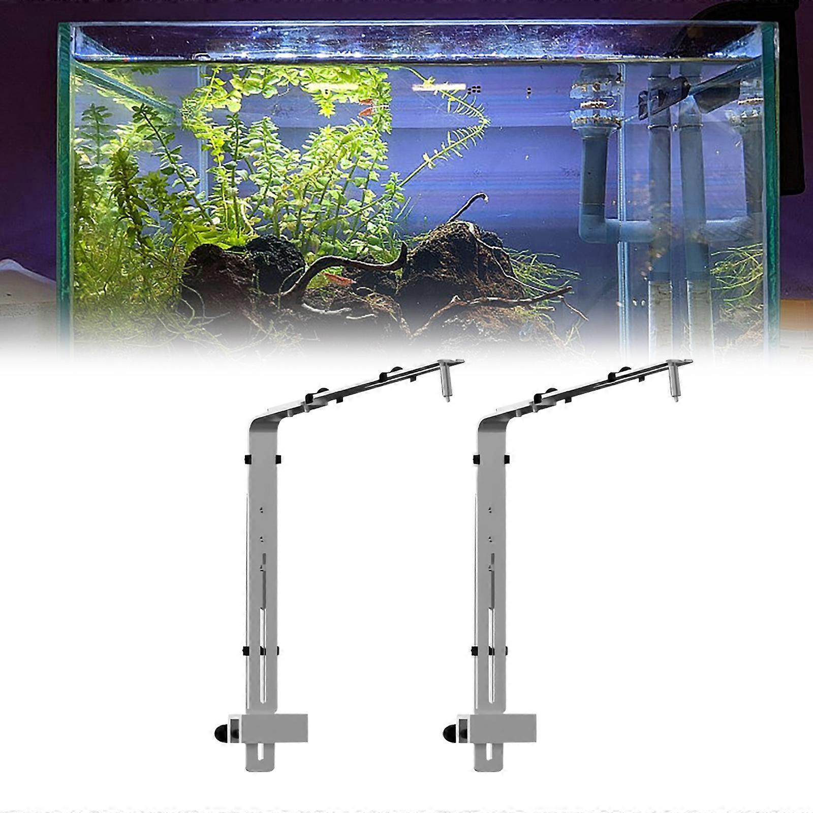 Modern Aluminum Marinepark Light Mounting Parenthesis Modifiable Silver Fish Cistern Owner For Secure Installation And Space Saving Plan Multicolor