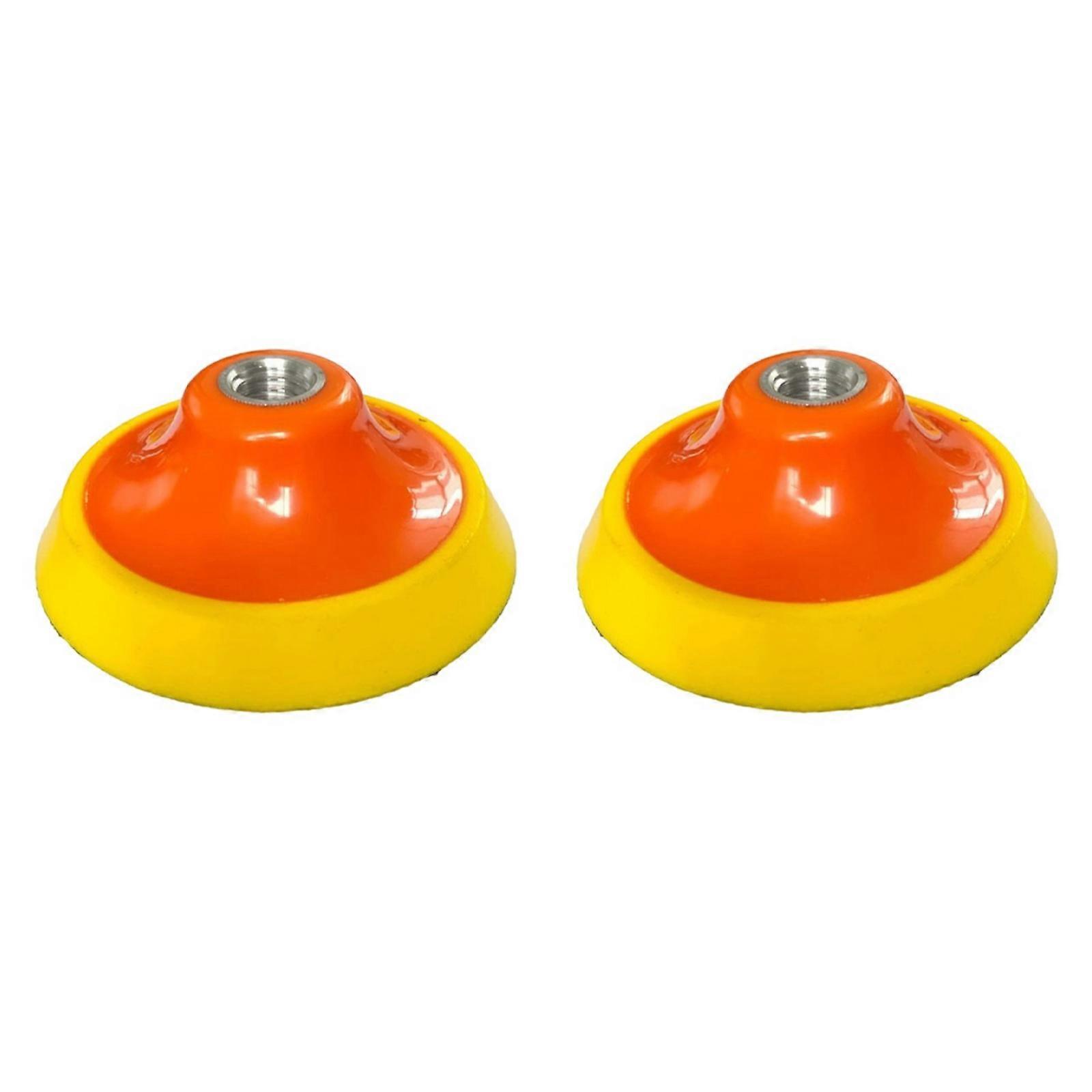 Rapid Replacement Flocking Sandpaper Disc With Secure Adhesive Backing For Electric Grinder Stone Work Multicolor