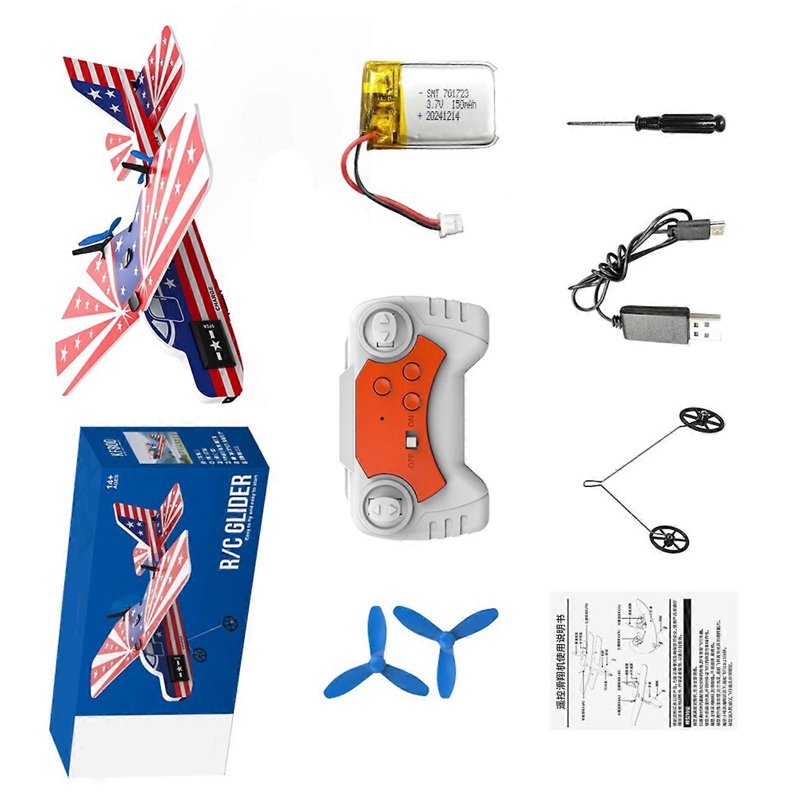 Children Jet Plane with Land System Equipment Remote Control Airplanes Easy Controls Perfect For Beginners And Hobbyists Multicolor