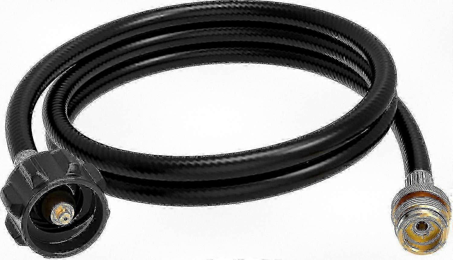 6 feet propane adapter hose for 1 lb to 20 lb tank conversion compatible with gas grills 1 piece