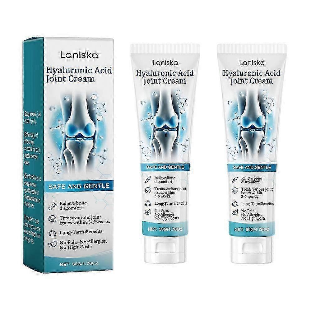 Edistyksellinen nivel- ja luustohoitogeeli hyaluronihapolla - selän, niskan, käsien ja polvien hierontavoide kivunlievitykseen