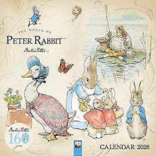 The World Of Peter Rabbit Wall Calendar 2026 Art Calendar Calendar Book