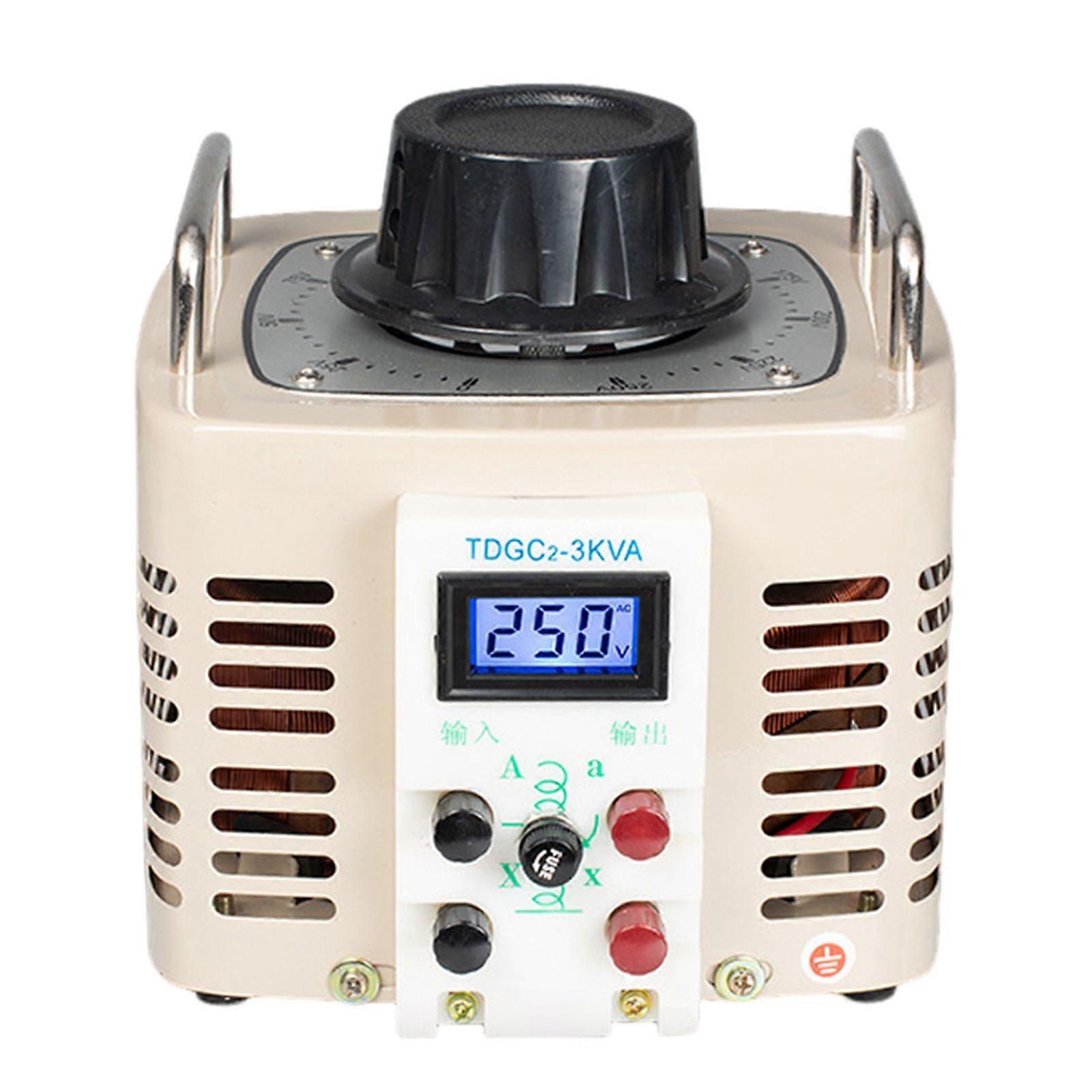 Voltage Regulator 0-250v For Home Use Built-in Safety Overload Protection Electronics