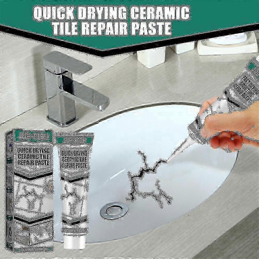 100ml Fayans Tamir Macunu Çatlak Onarım Seramik Karo Hızlı Kurutma Yapıştırıcı Mermer Küvet Tuvalet