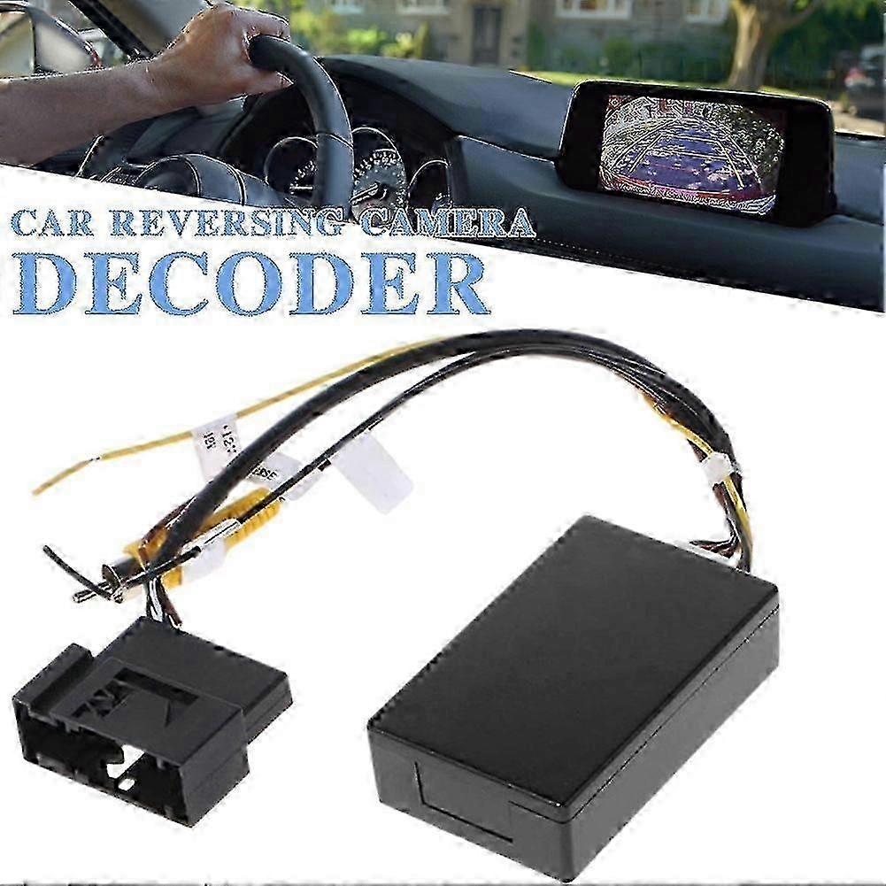 RGB to AV Reverse Camera Adapter for RCD510 RNS510 RNS315 - Auto Backup Decoder BoxBlack SZRH