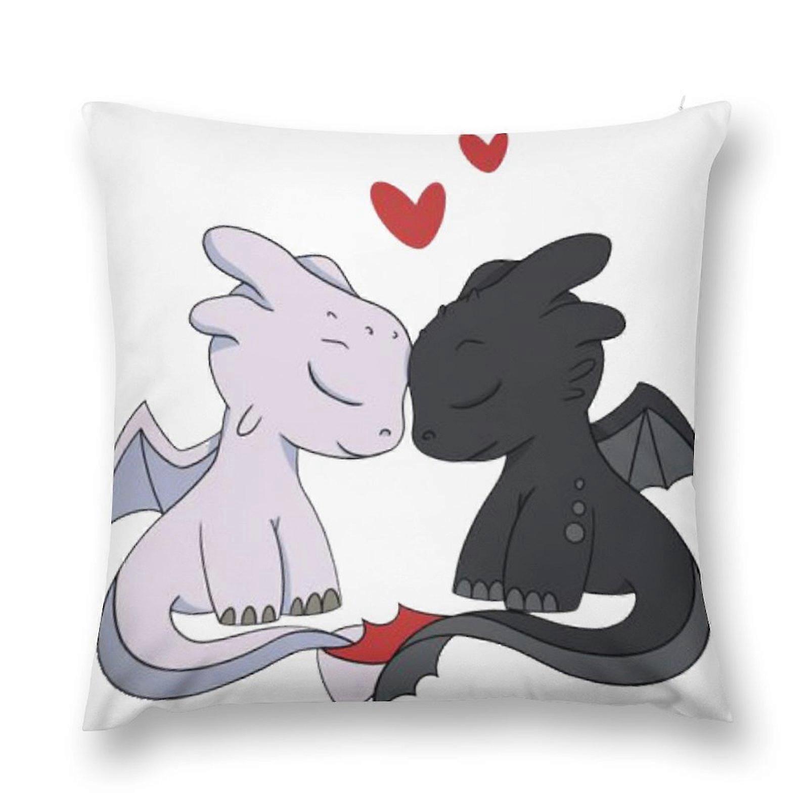 How to Train Your Dragon Plush Pillow Case Throw Multisize Ultra-comfortable Pillowcase Cushion Anti-fouling Protective Cases