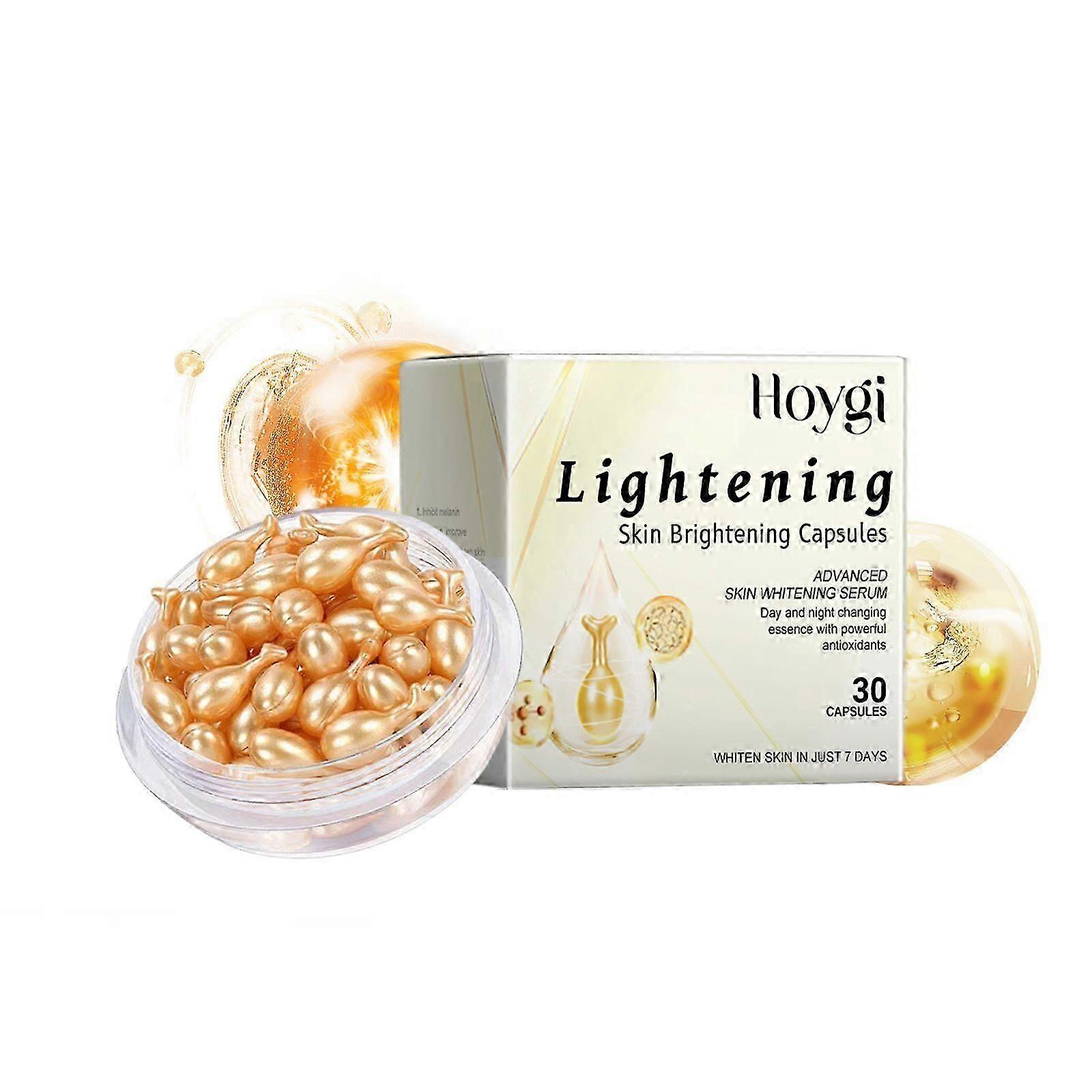 Hoygi Brightening And Lifting Capsules: Moisturizing, Firming, Reducing Fine Lines, Nourishing And Hydrating Essence Capsules For Dry Skin