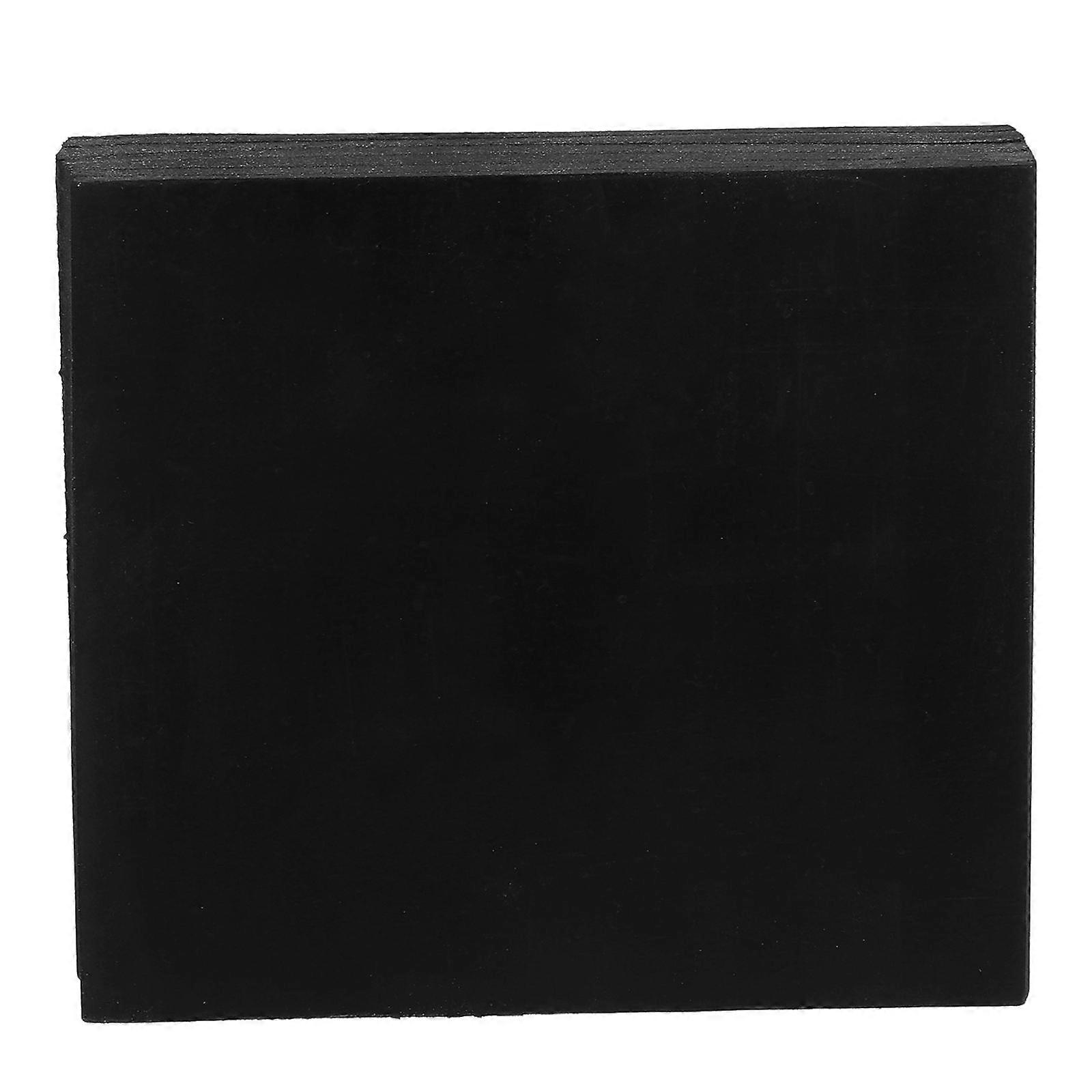 Black Rubber Vibration Isolator Pad for Industrial Noise Reduction