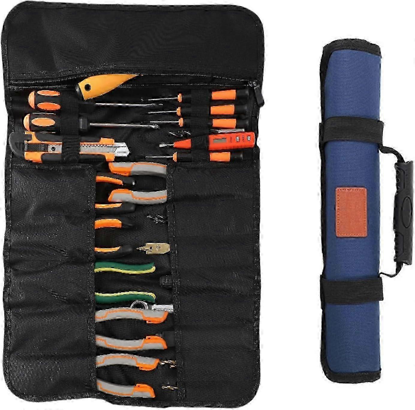 Vehicle role up bag vehicle organizers, Switch for Men Roller 22 Set Sets Tool Organizer - Blue
