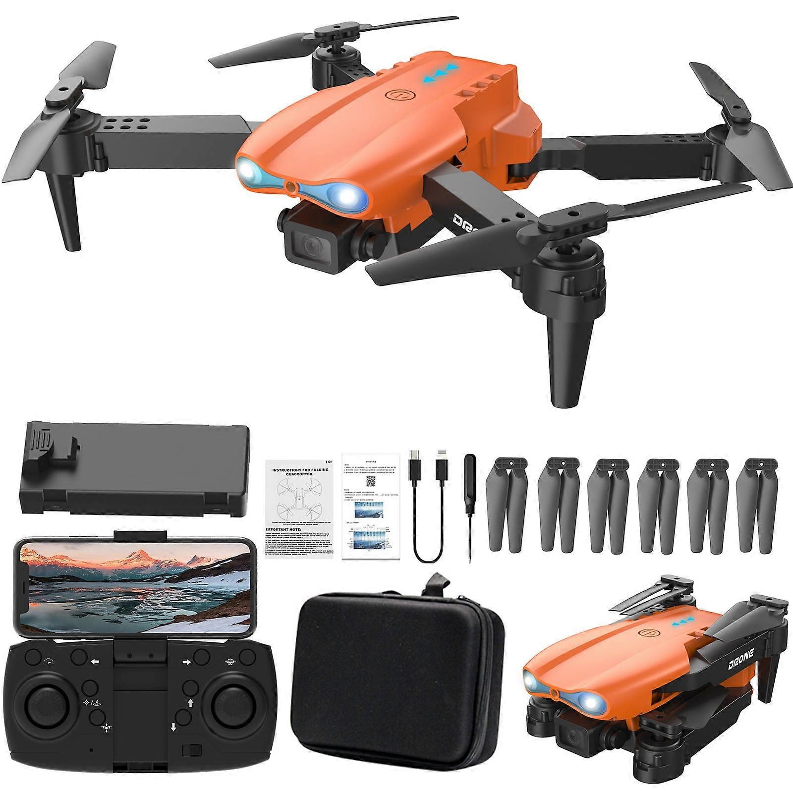 Cyber Monday Deals 2024: Viflosae Drone with 1080P HD FPV Camera, Altitude Hold, Headless Mode, Speed Adjustment, Remote Control Toy Gift for Kids