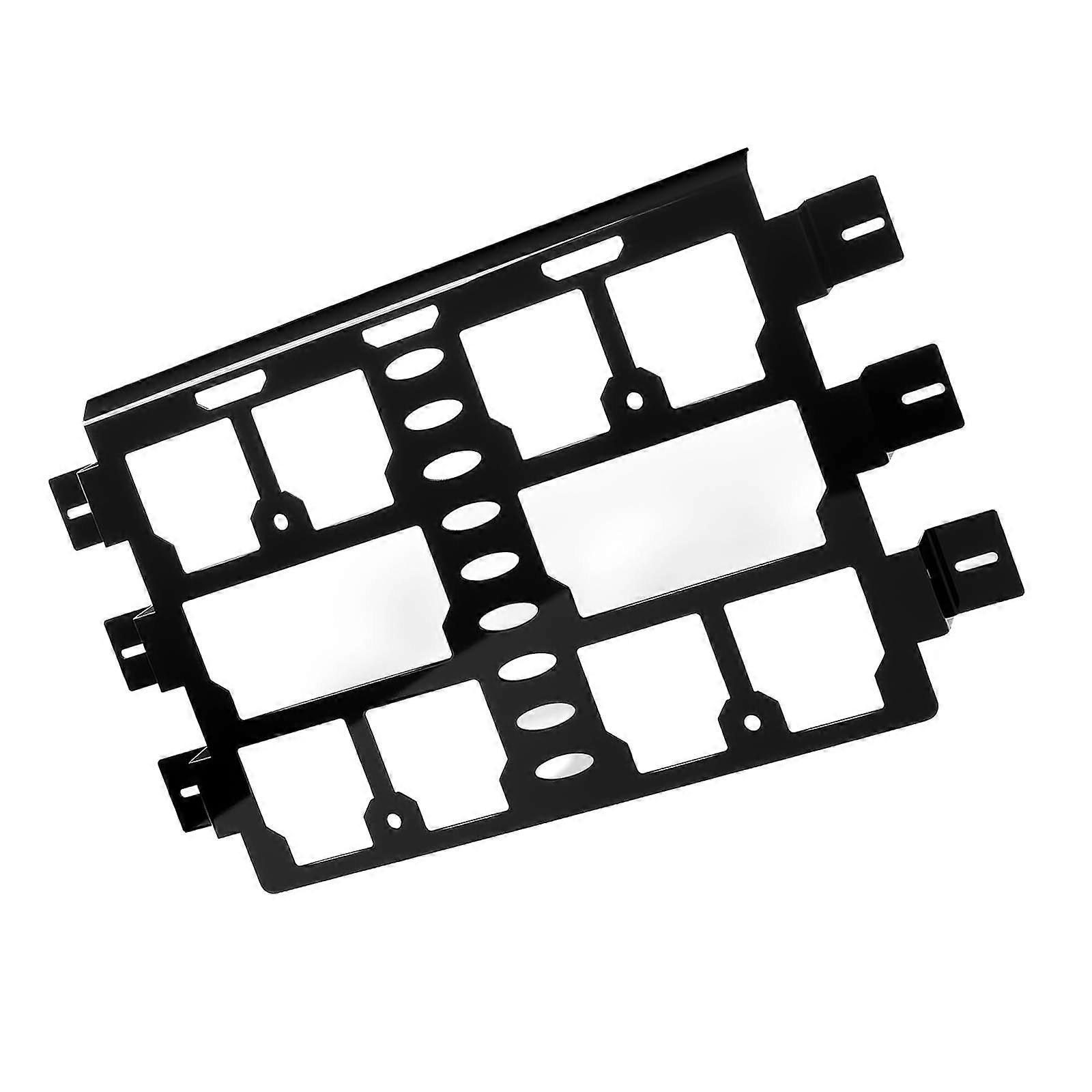 Space Saving Wall Mount Base Plate Features Electroplated Finish For Oxidation Resistance In Harsh Jobsite Conditions Multicolor