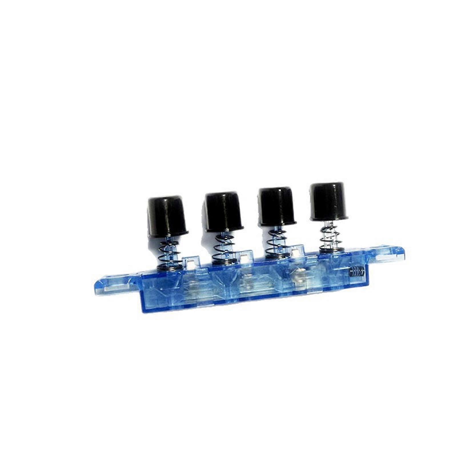 4 Key Switches Button for Floor Standing Fan Desk Fan Replacement Part with 3 Speed Adjustment and Plastic Construction Multicolor