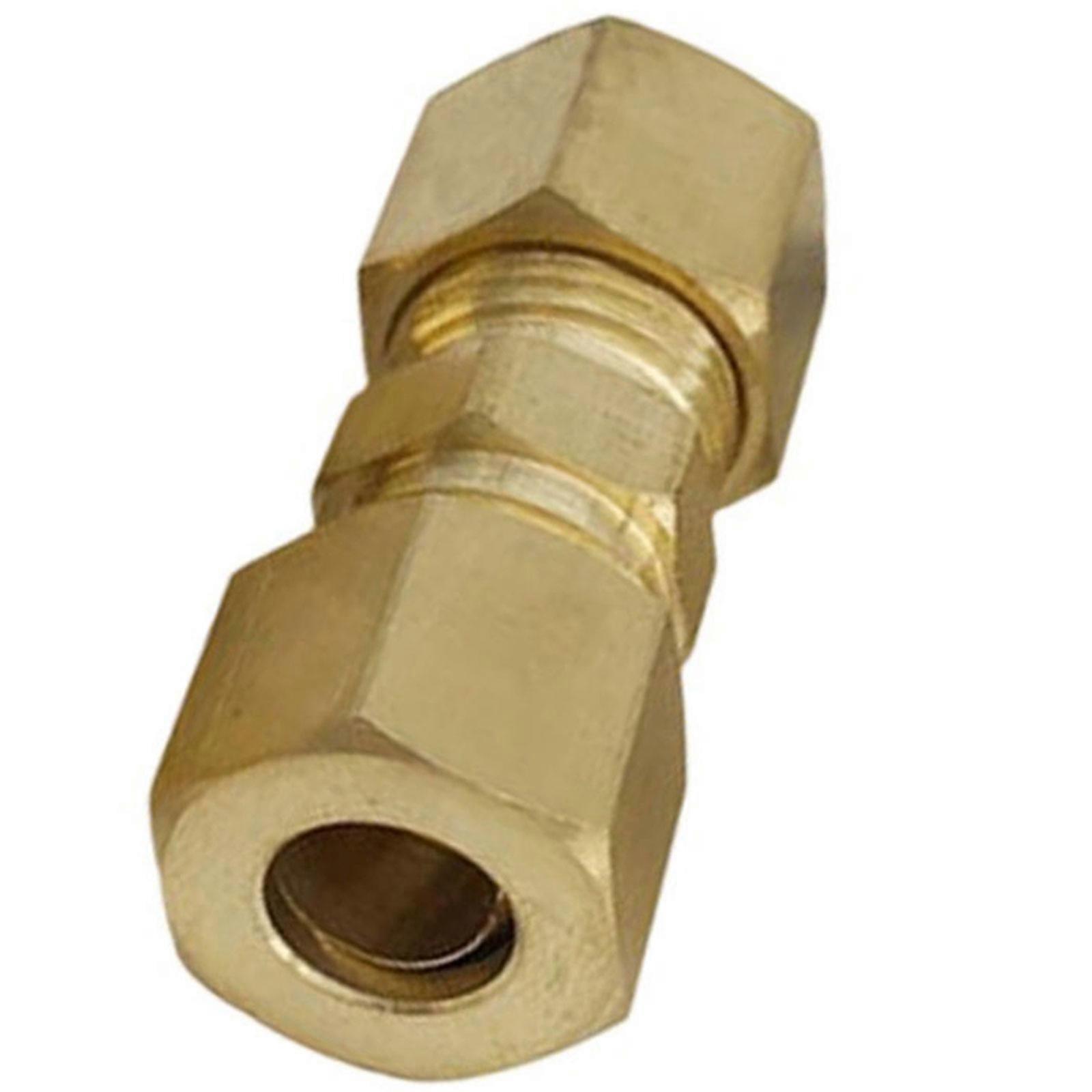 Leads Free Brass Emergency Pipe Connectors 3/16 Interfaces Quick Installation Without Tool  12.7