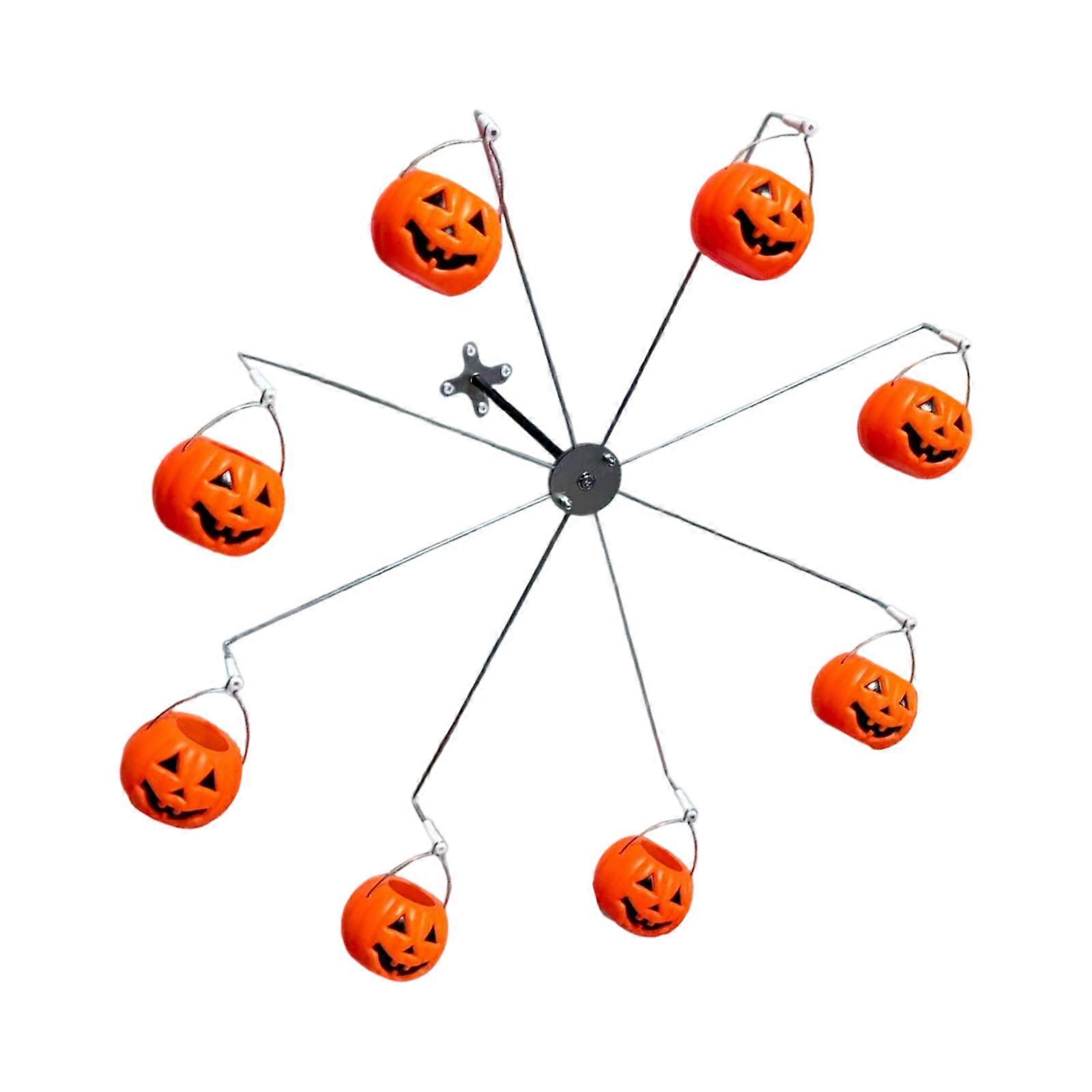 Innovative Ferris Wheel Bird Feeder with Rotating Design Great for Bird Watching in Garden and Patios Multicolor