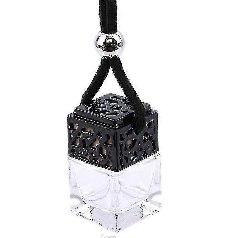 Perfume Bottle Car Hanging Air Freshener Fragrance Diffuser Glass Empty Case
