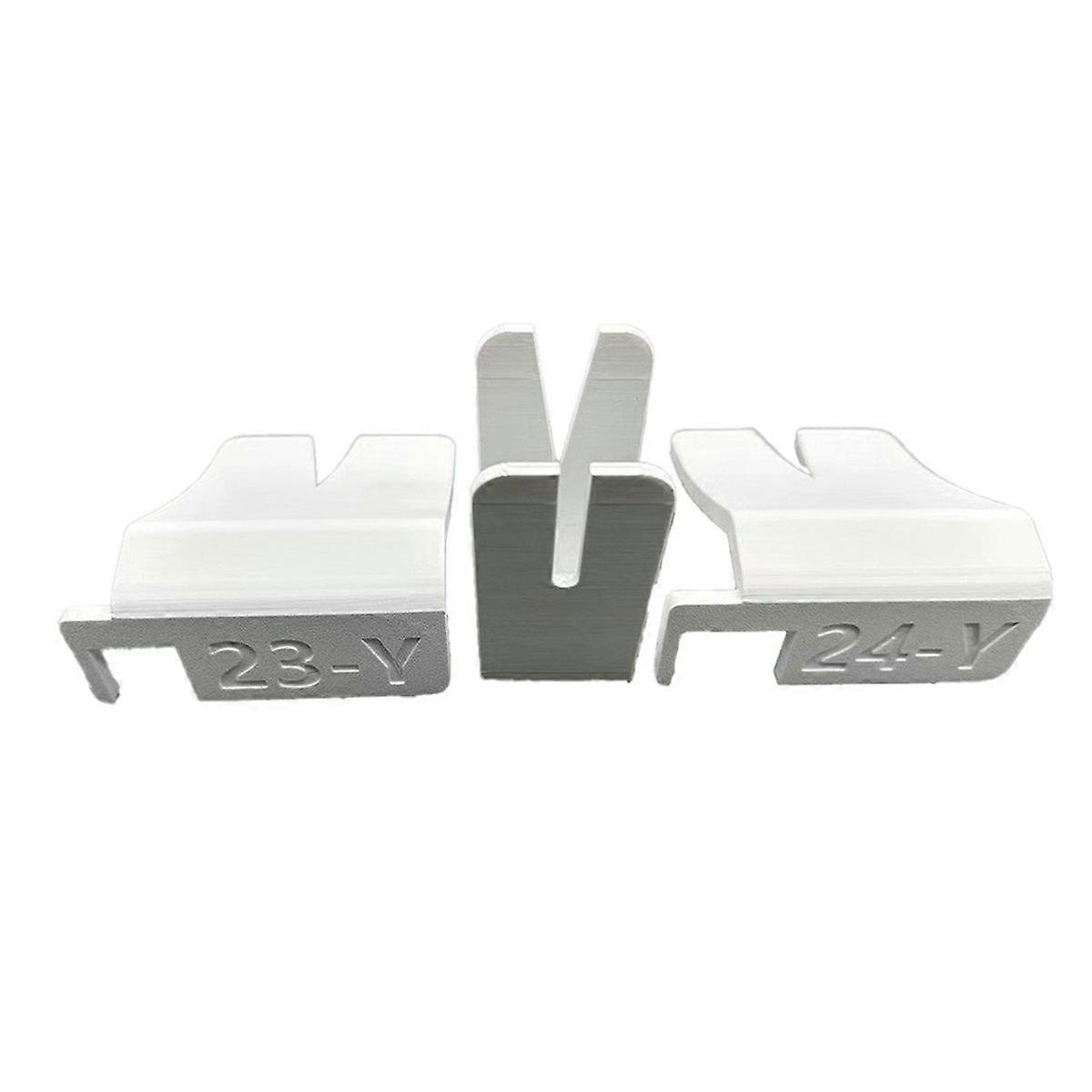 3pcs Front Hood Front Trunk Logo Alignment Template Tool for