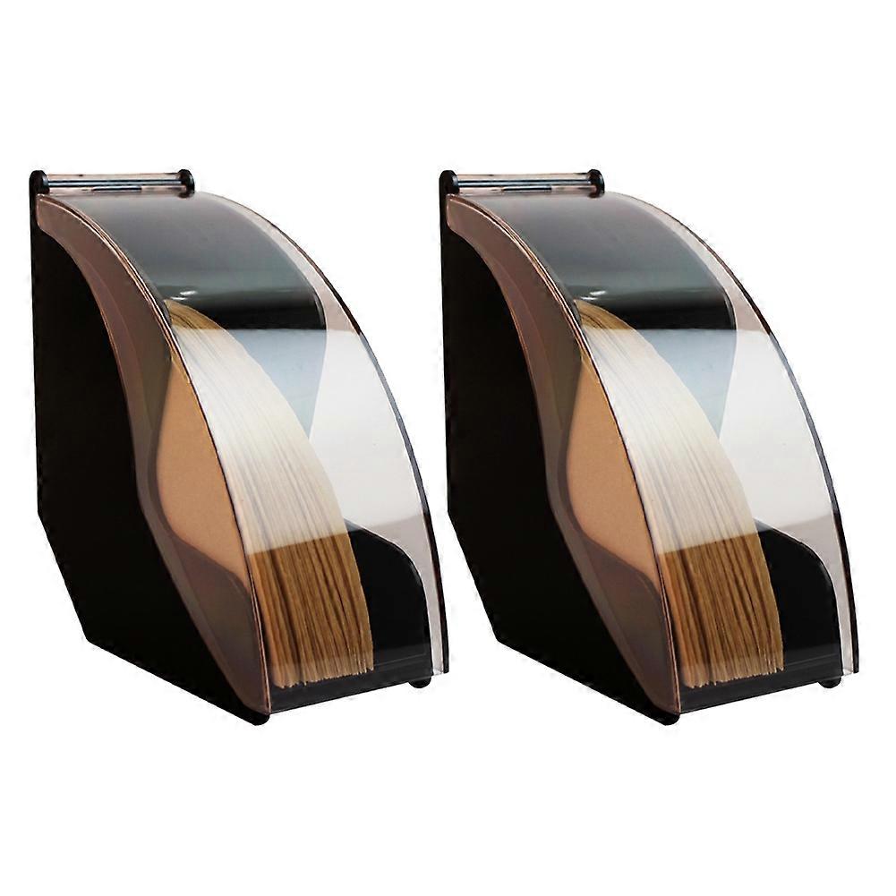 Dustproof Filter Paper Box Filter Paper Holder Coffee Filter Black