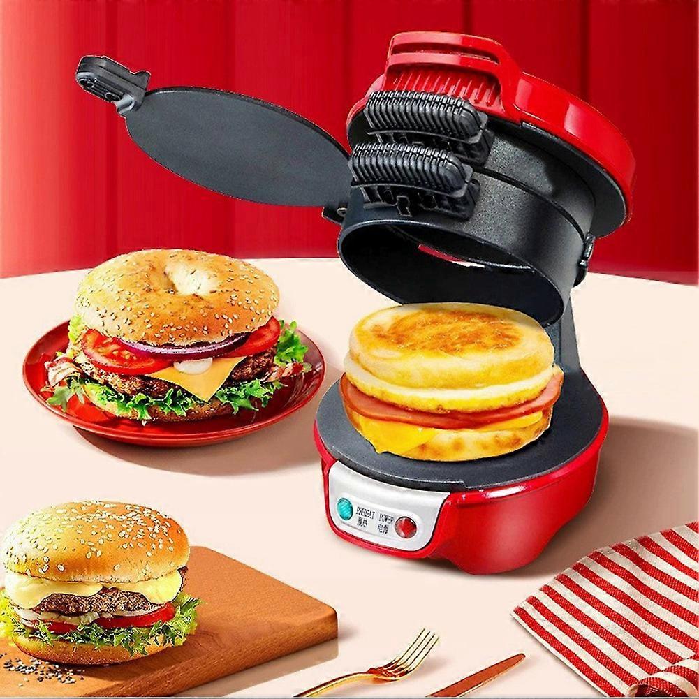 Burger Press Non-Stick Multifunction Customize Ingredients Perfect for English Muffins Croissants Mini Waffles US Plug