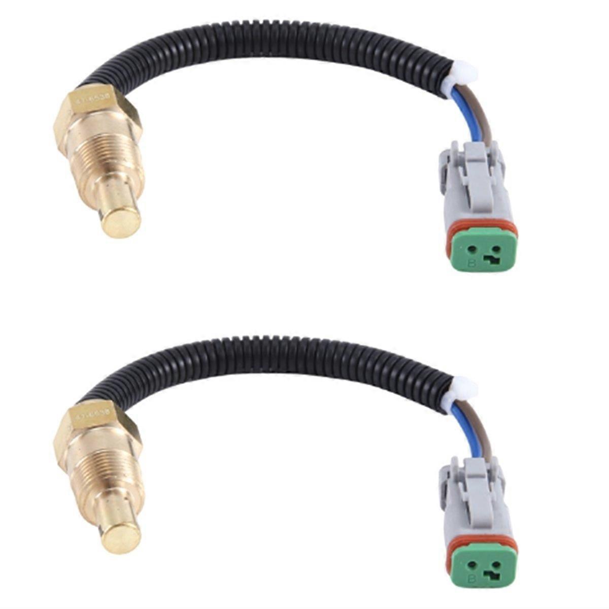 2PCS 41-6538 416538 Engine Temperature Sensor with Auxiliary Hole for Thermo SB / / SLXi / T-Series