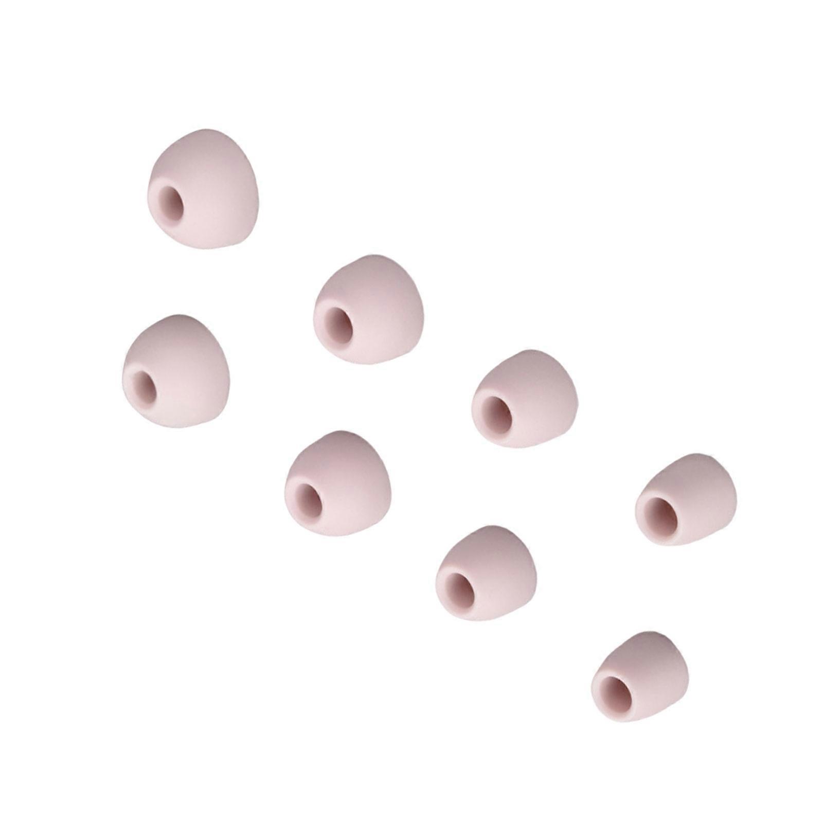 Soft Earbuds Silicone Ear Tip Wireless Earphone Eartips for E8 Replacement Earpads  Pink