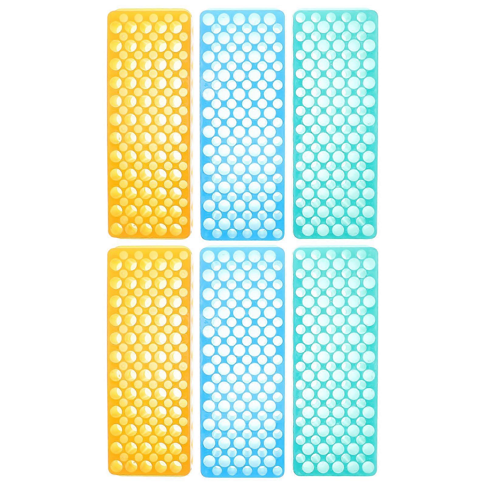 Test Tube Rack for Storage 6Pcs Sample Vial Holder with Compact Design