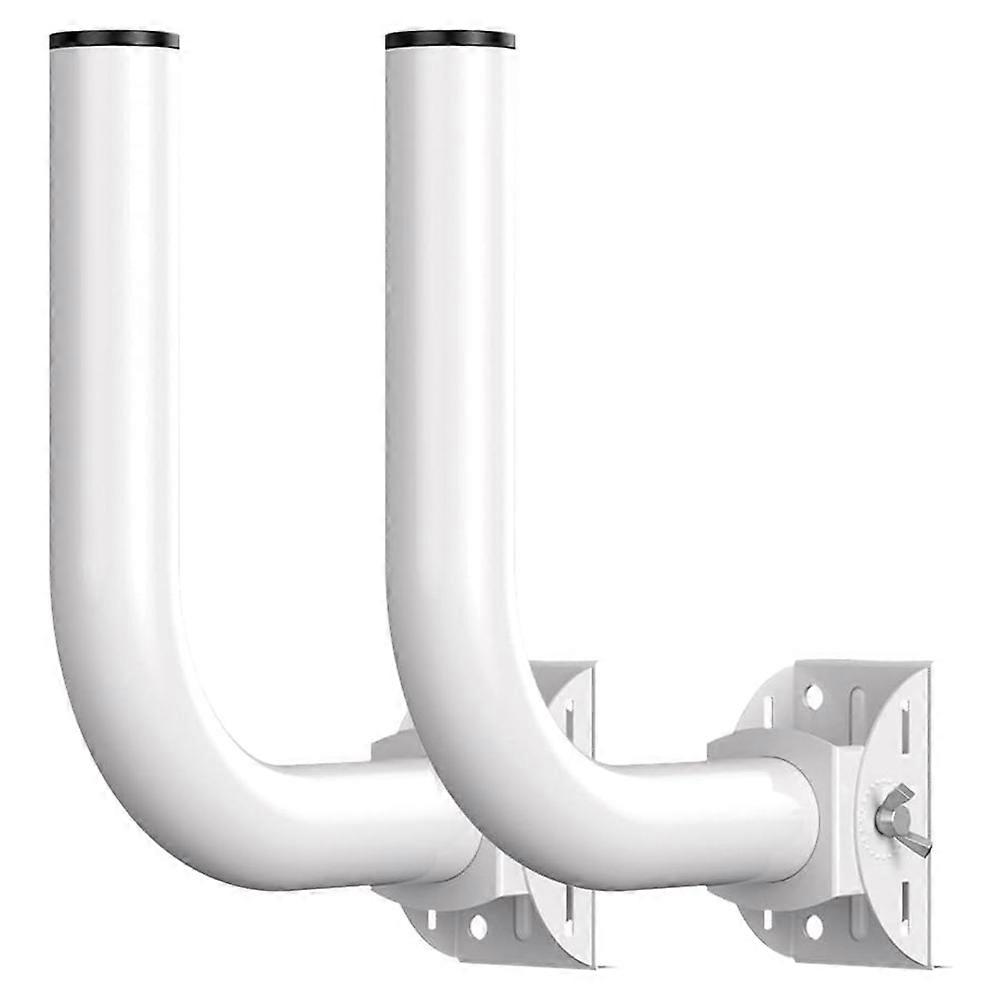 Universal Wireless Bridge Bracket Mount,Pole and Wall-Mounted Mount for Outdoor Ap Access Point Client Bridge Cpe,2-Pack