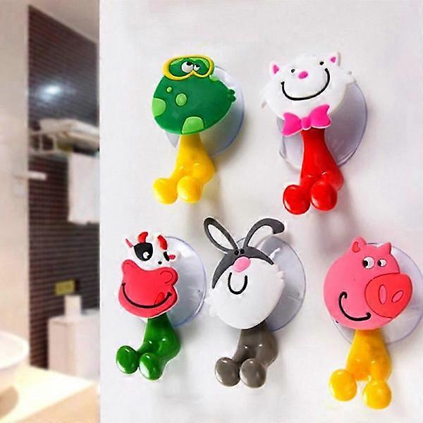 5-pack - Toothbrush holder for children - Wall mounted
