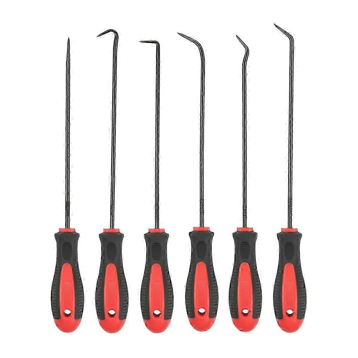 Extra Long Precision Hook and Pick Set, 6-Piece Set