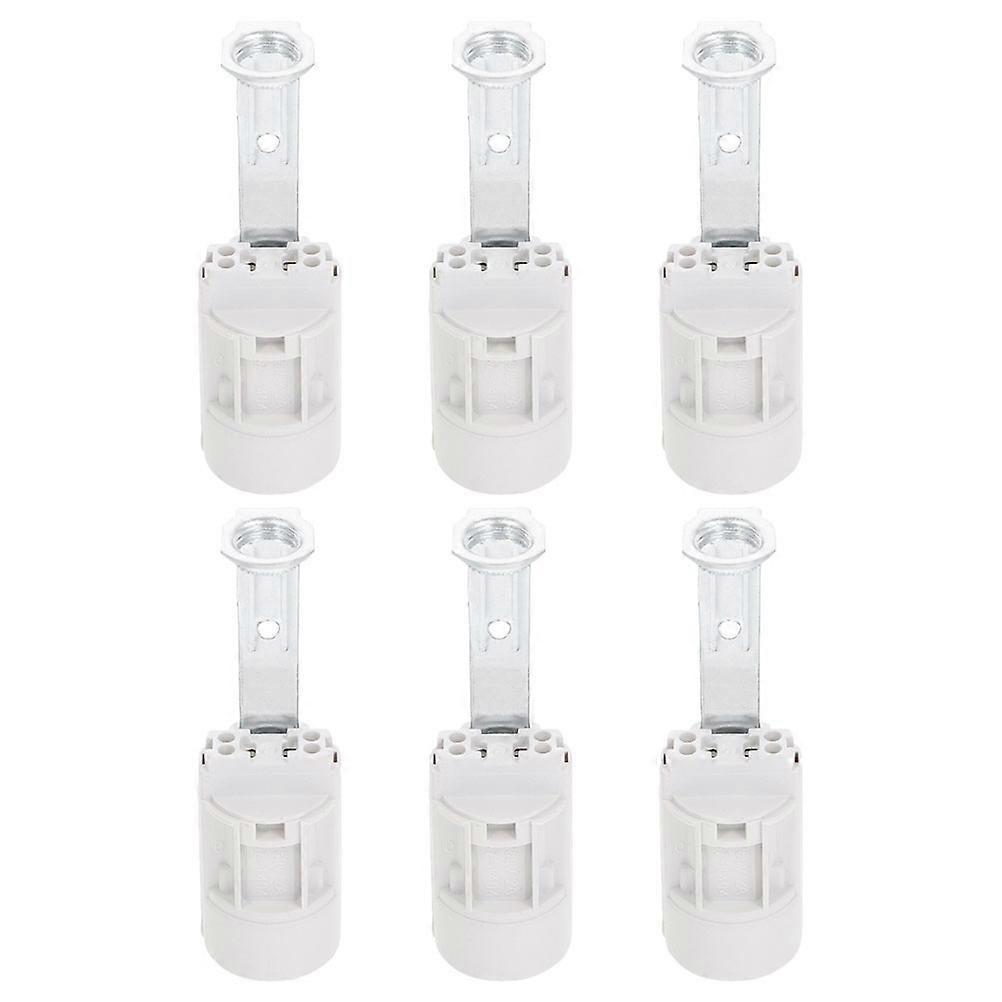 Light Socket E14 Lamp Holder for Ceiling Lamp with 30Pcs White Units