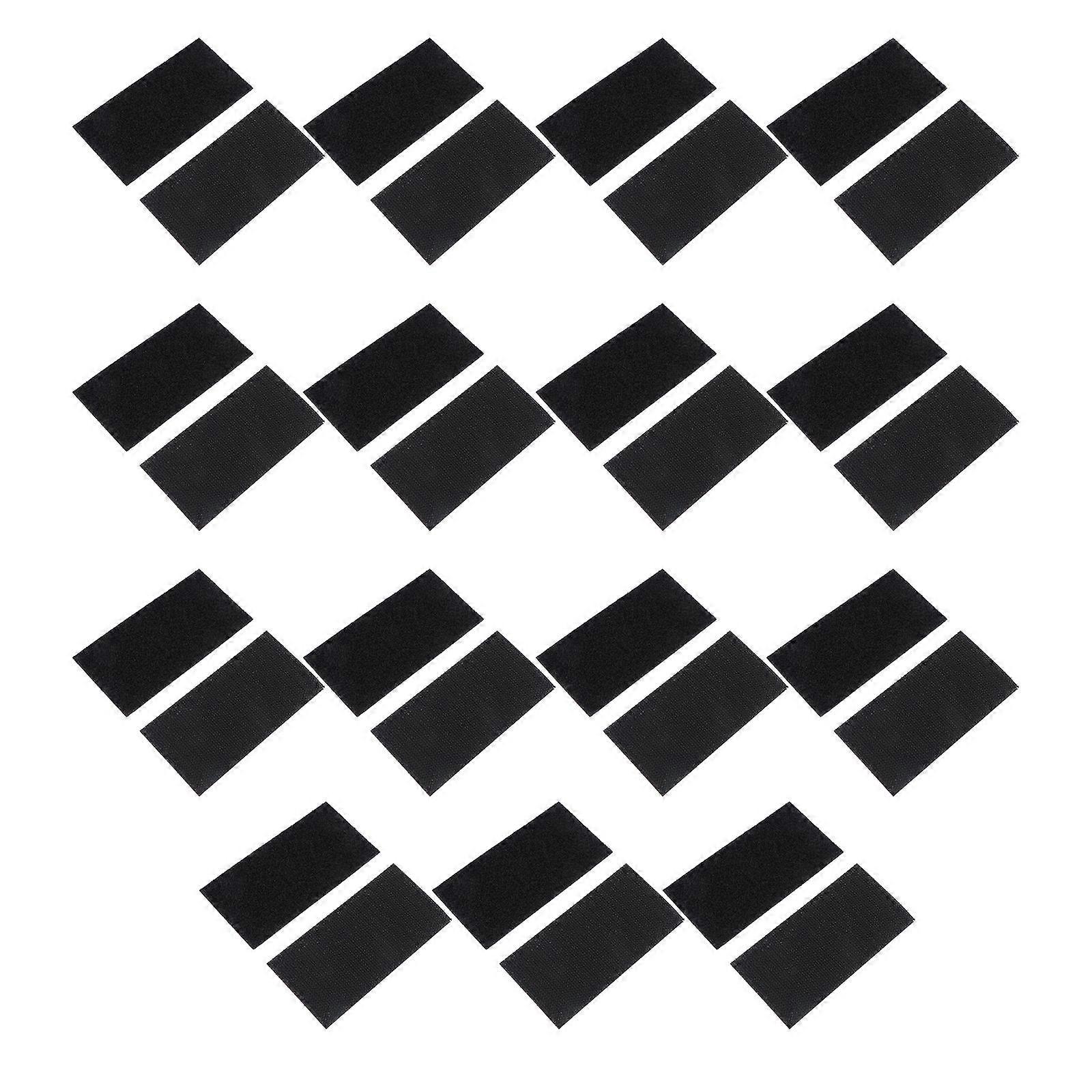 Sticky Hook Tape Surface Attachment Diy Projects Nylon 3.93x1.97x0.12in 15 Sets