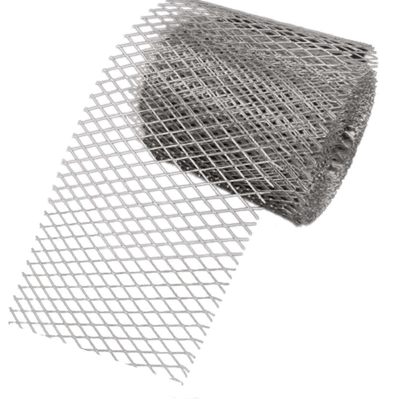 Gutter Guards Leaf Filter Protection Aluminum Mesh Roll 5.9in x 33ft Rain Gutter Covers