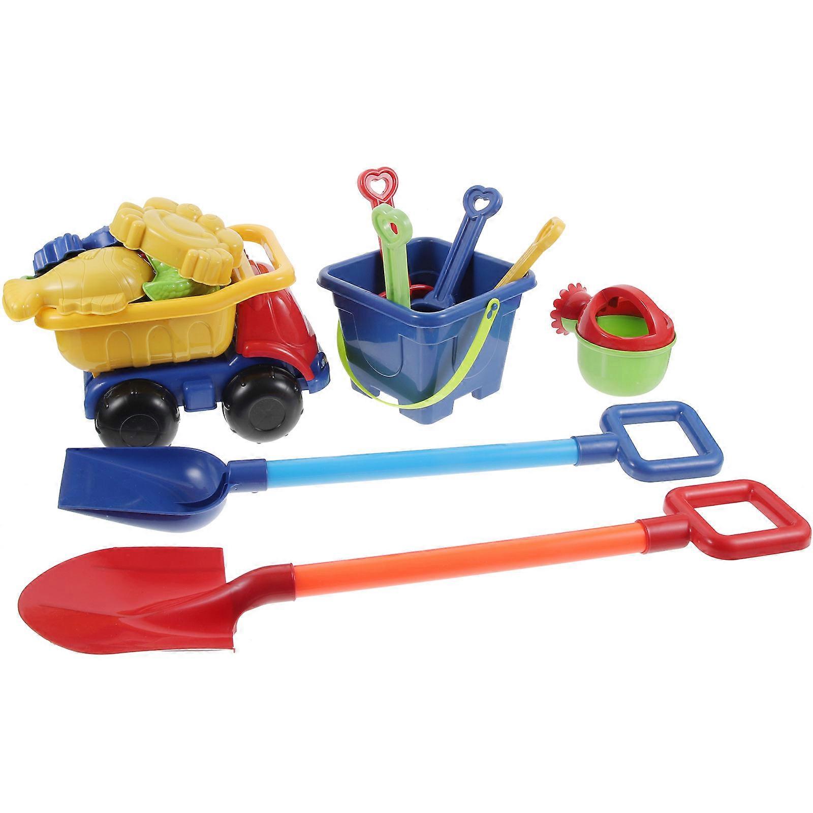 Beach Toy Set for Kids Plastic Sand Excavating Tool Kit 1Set